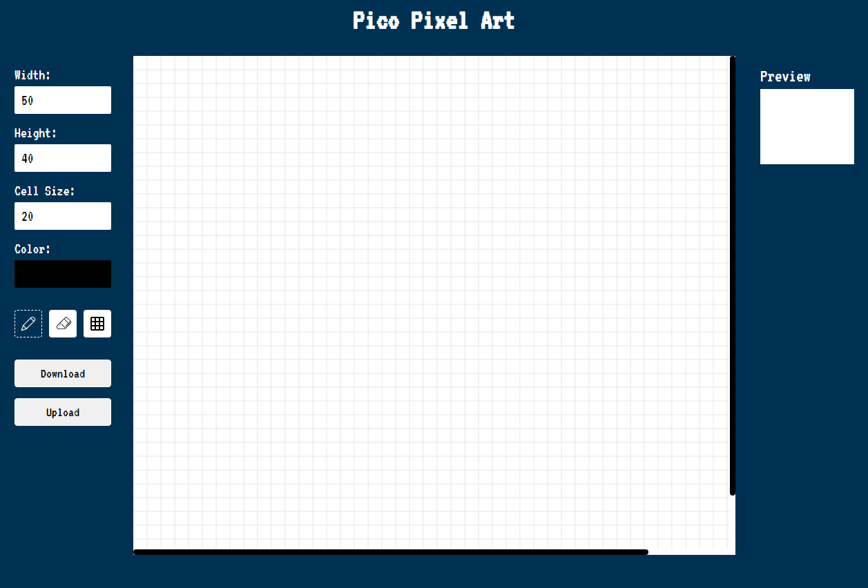 Pico Pixel Art